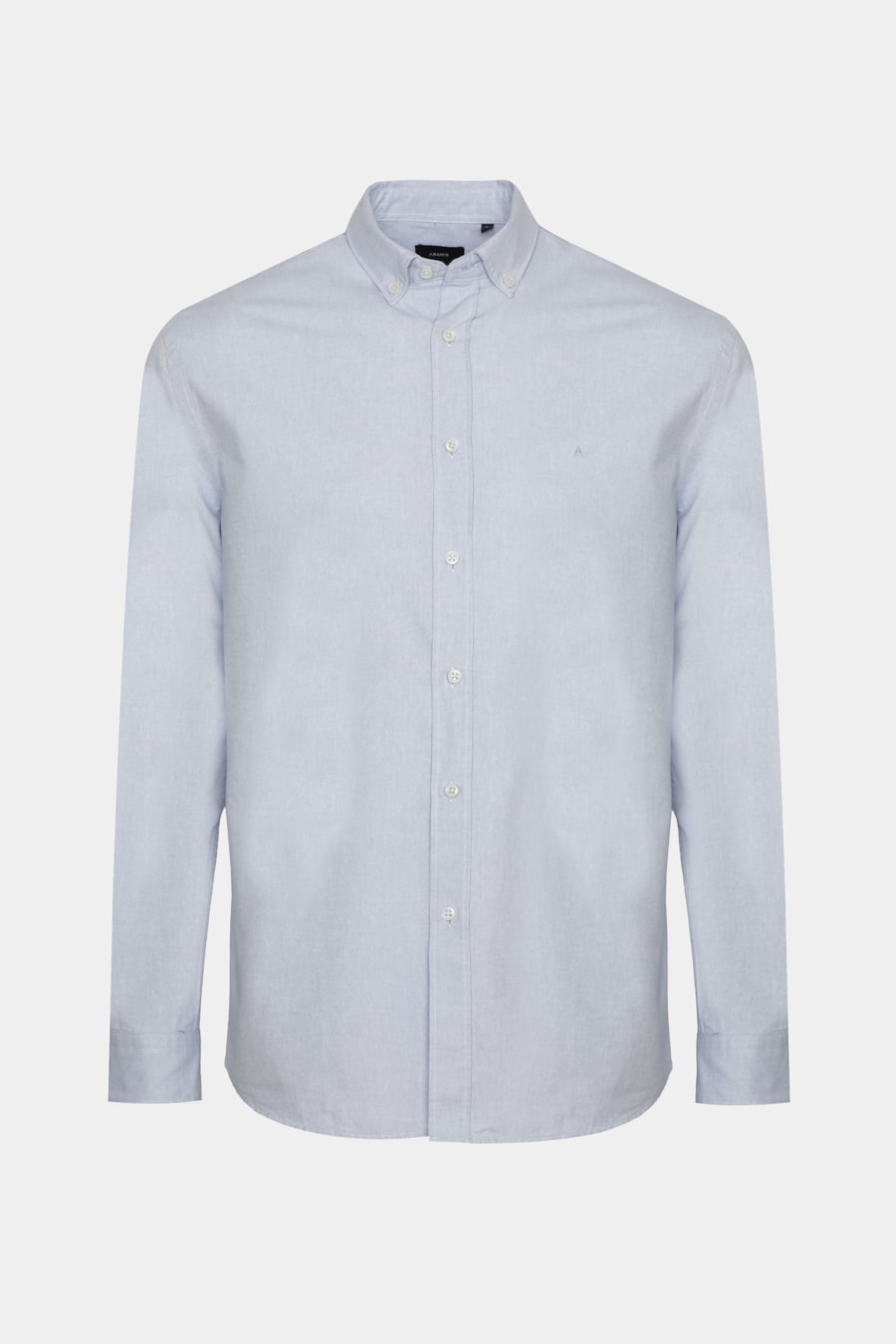 Camisa Manga Longa Slim Oxford Azul Pastel 115 — foto 5 de 6