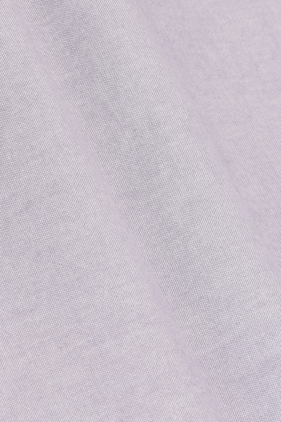 Camisa Manga Longa Slim Oxford Lilas Claro — foto 2 de 2