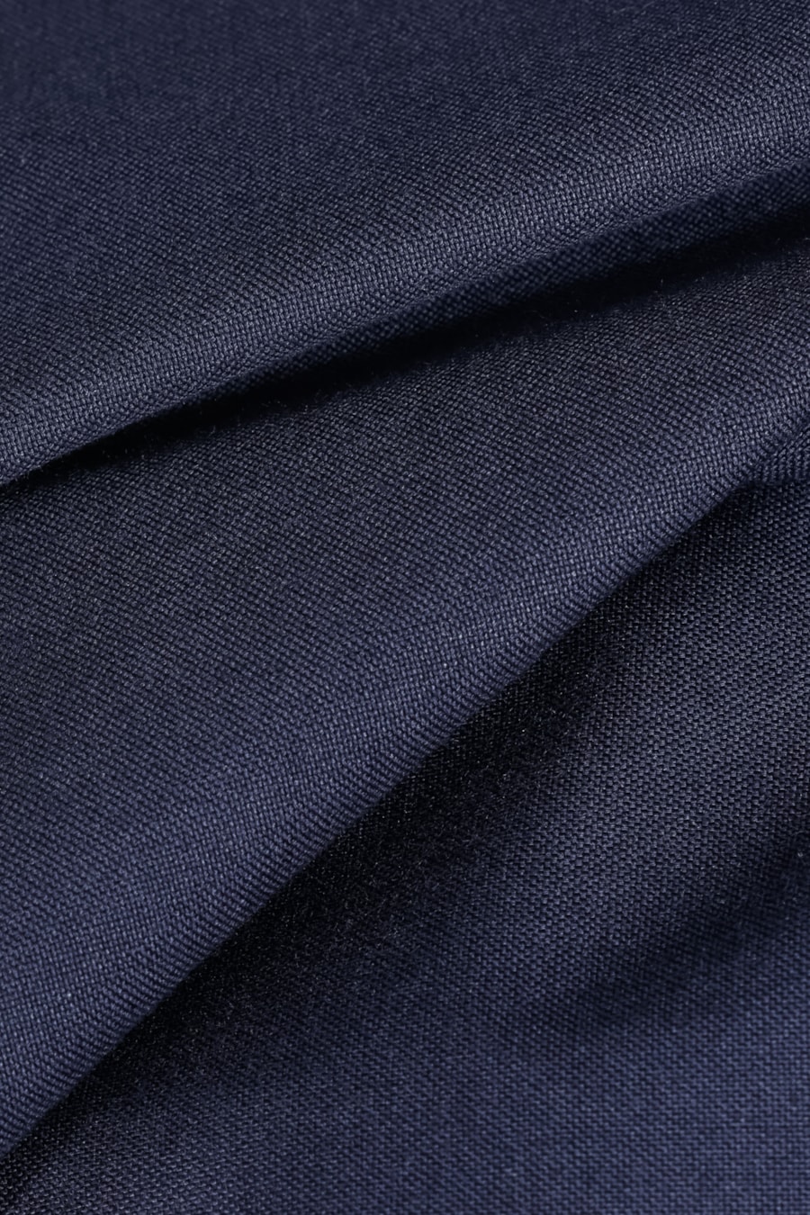 Camisa Manga Longa Slim Oxford Liso Marinho — foto 5 de 5