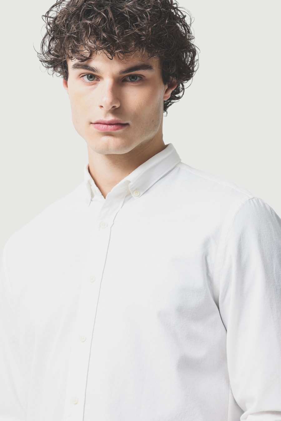 Camisa Manga Longa Slim Oxford Planalto Bdnw Branco — foto 3 de 7