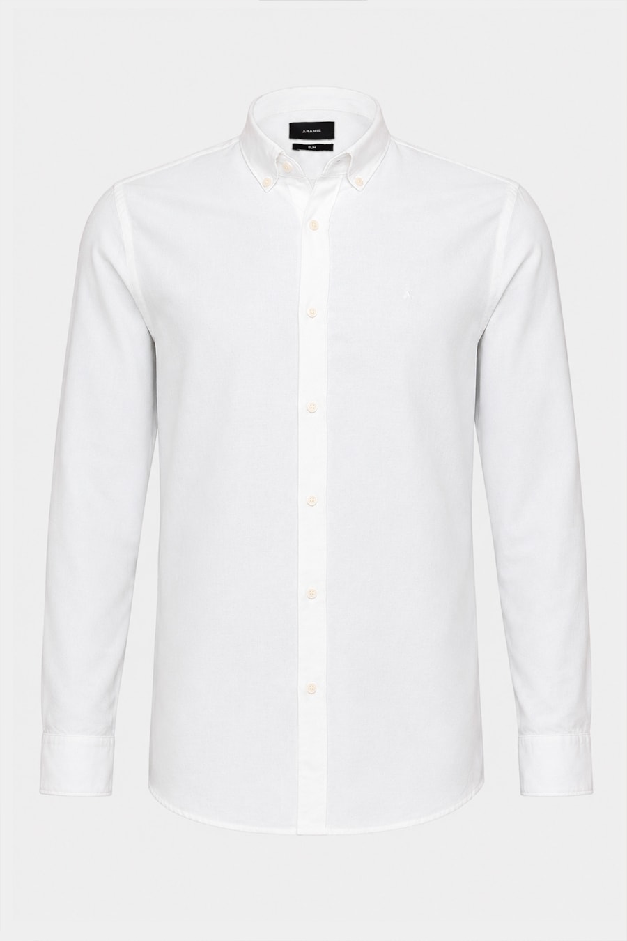 Camisa Manga Longa Slim Oxford Planalto Bdnw Branco — foto 6 de 7