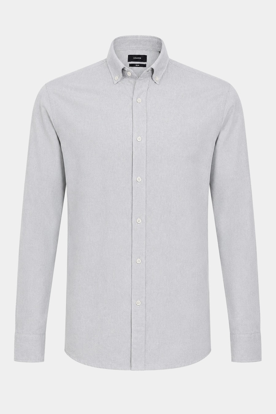 Camisa Manga Longa Slim Oxford Planalto Bdnw Cinza — foto 5 de 6