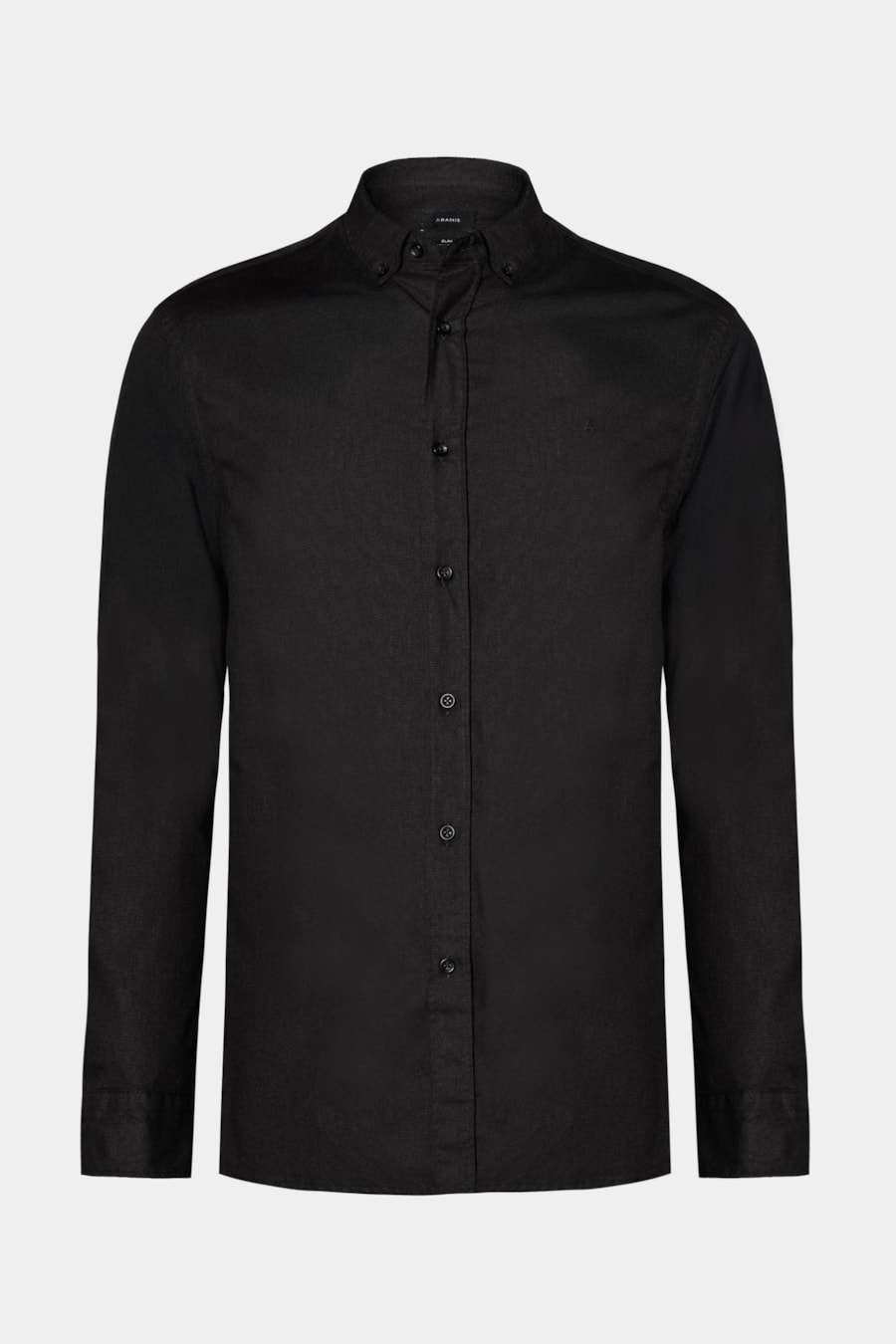 Camisa Manga Longa Slim Oxford Planalto Bdnw Preto — foto 5 de 6