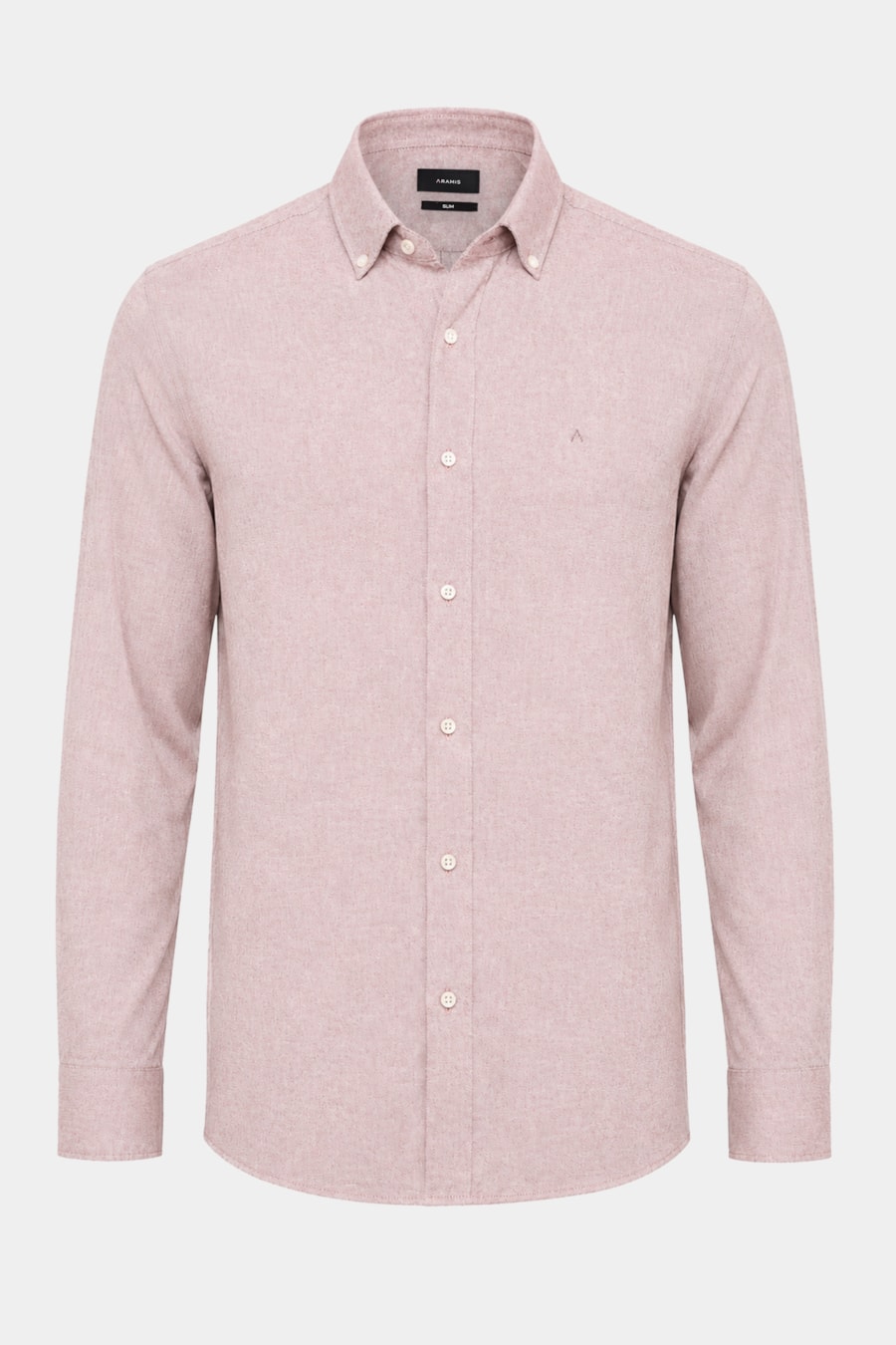 Camisa Manga Longa Slim Oxford Planalto Bdnw Telha — foto 5 de 6
