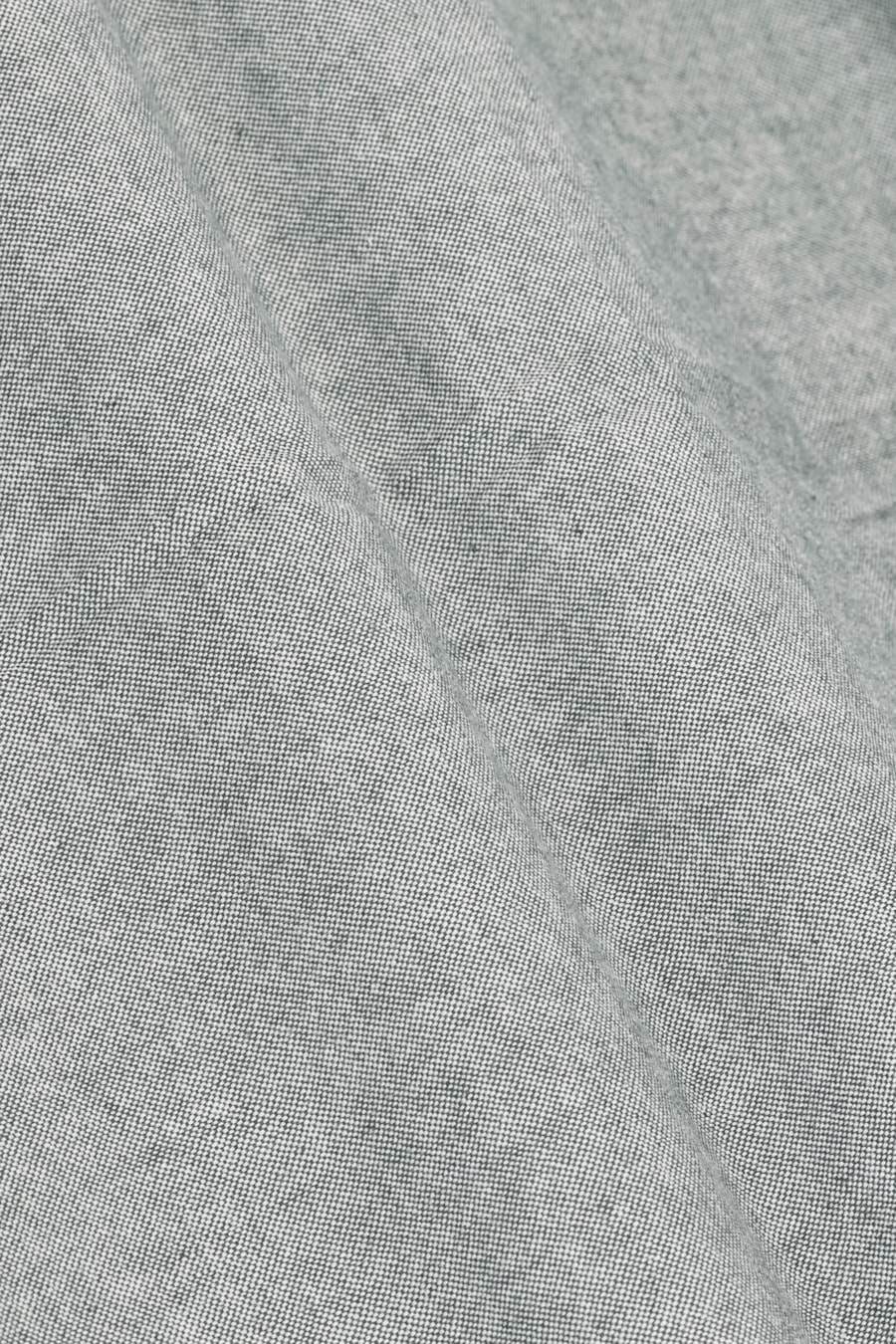 Camisa Manga Longa Slim Oxford Verde Folha — foto 6 de 6