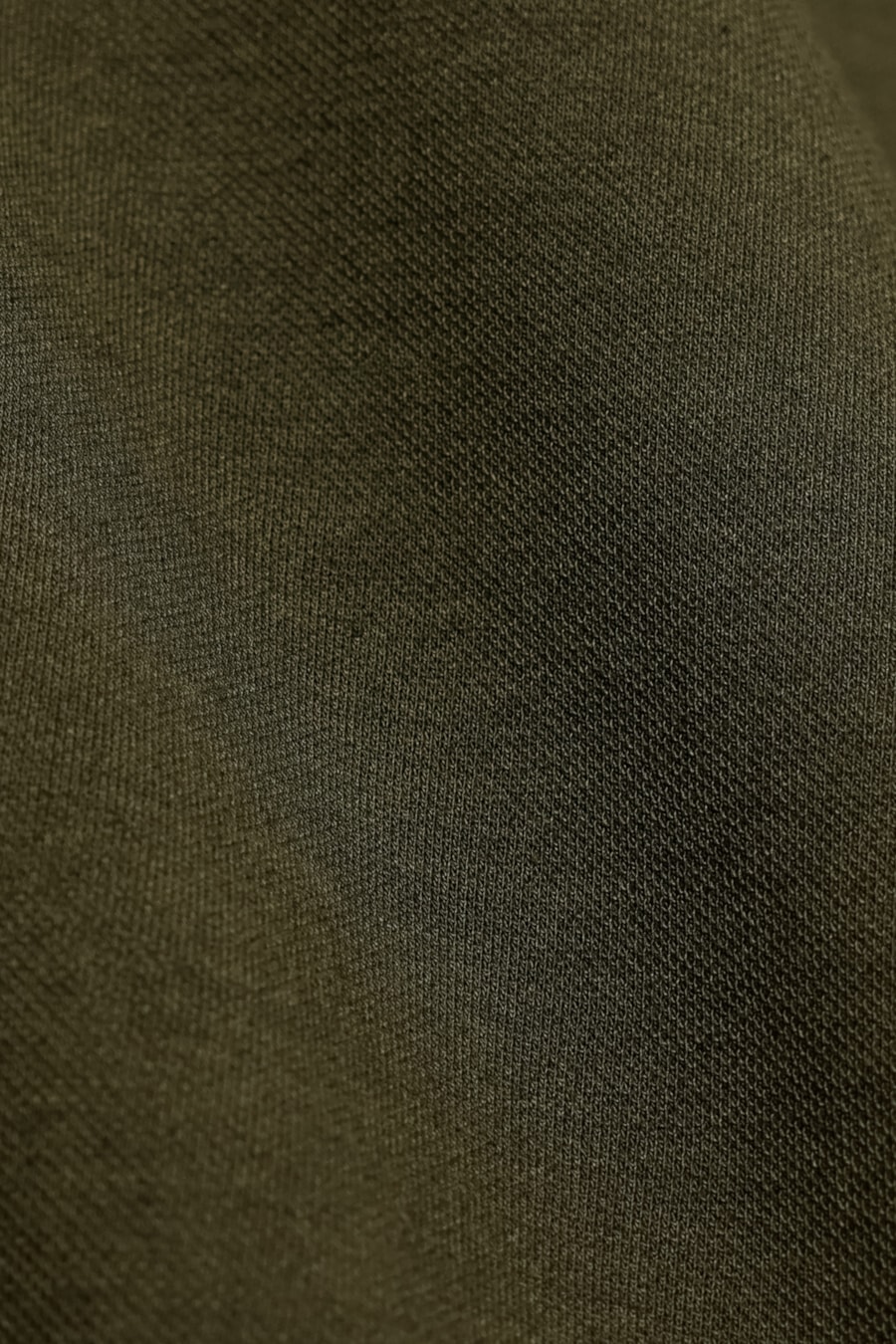 Camisa Manga Longa Slim Piquet de Malha Verde — foto 6 de 6