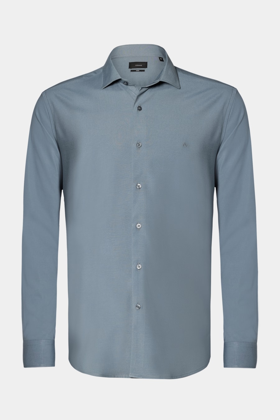 Camisa Manga Longa Slim Poliviscose de Bambu Stretch Aluminio — foto 5 de 6
