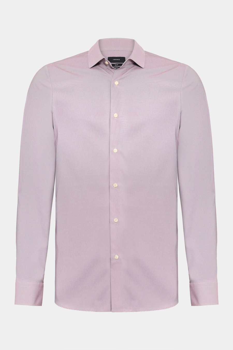 Camisa Manga Longa Slim Tech Flex Falso Liso Bordeaux — foto 5 de 6