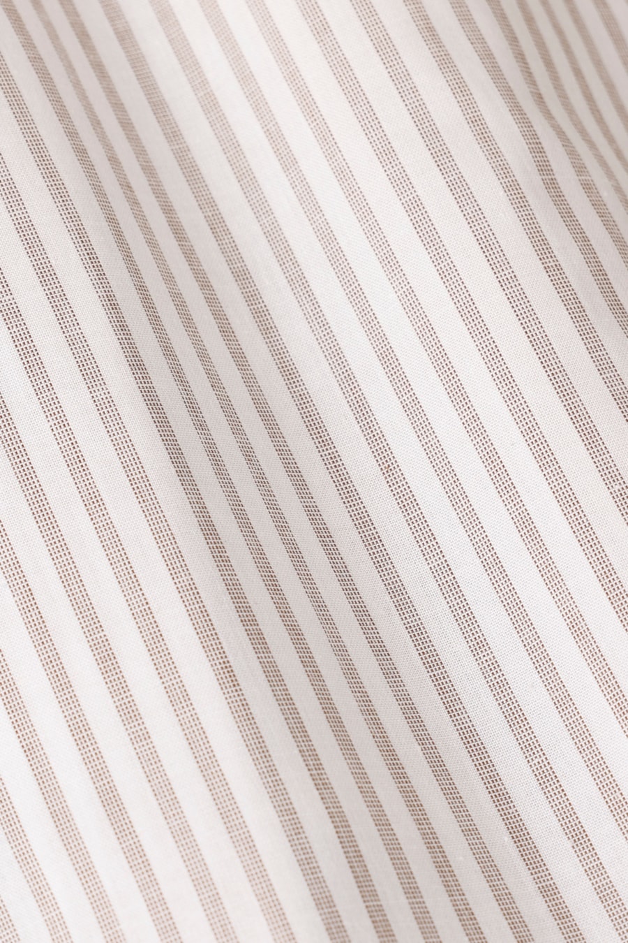Camisa Manga Longa Slim Tricoline Listrado Branco C/ Madeira — foto 6 de 6