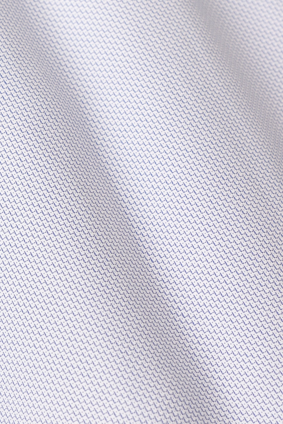 Camisa Manga Longa Slim Tricoline Maquinetado Mix Azul — foto 6 de 6