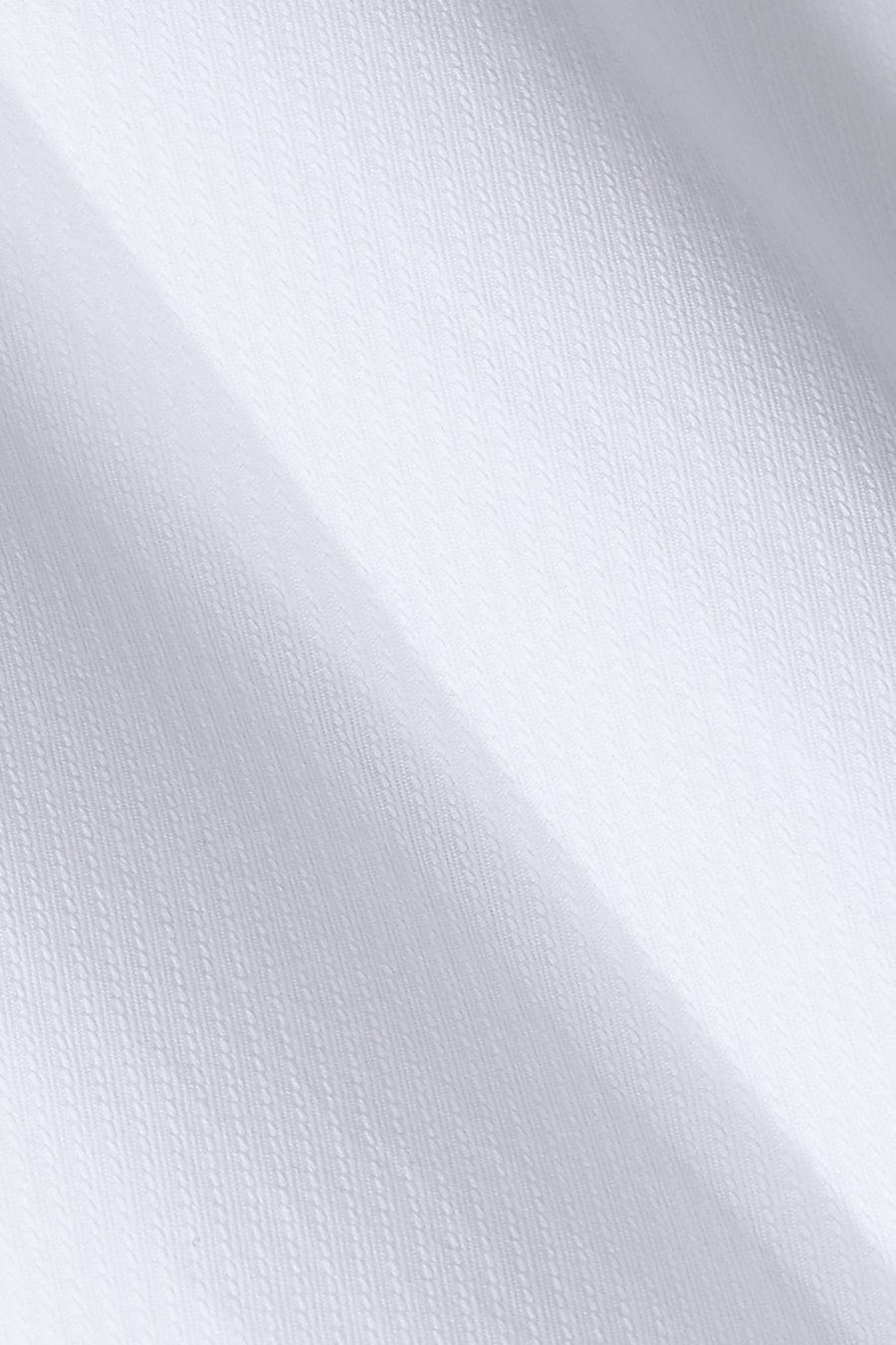 Camisa Manga Longa Slim Tricoline Mix Falso Liso Branco — foto 6 de 6