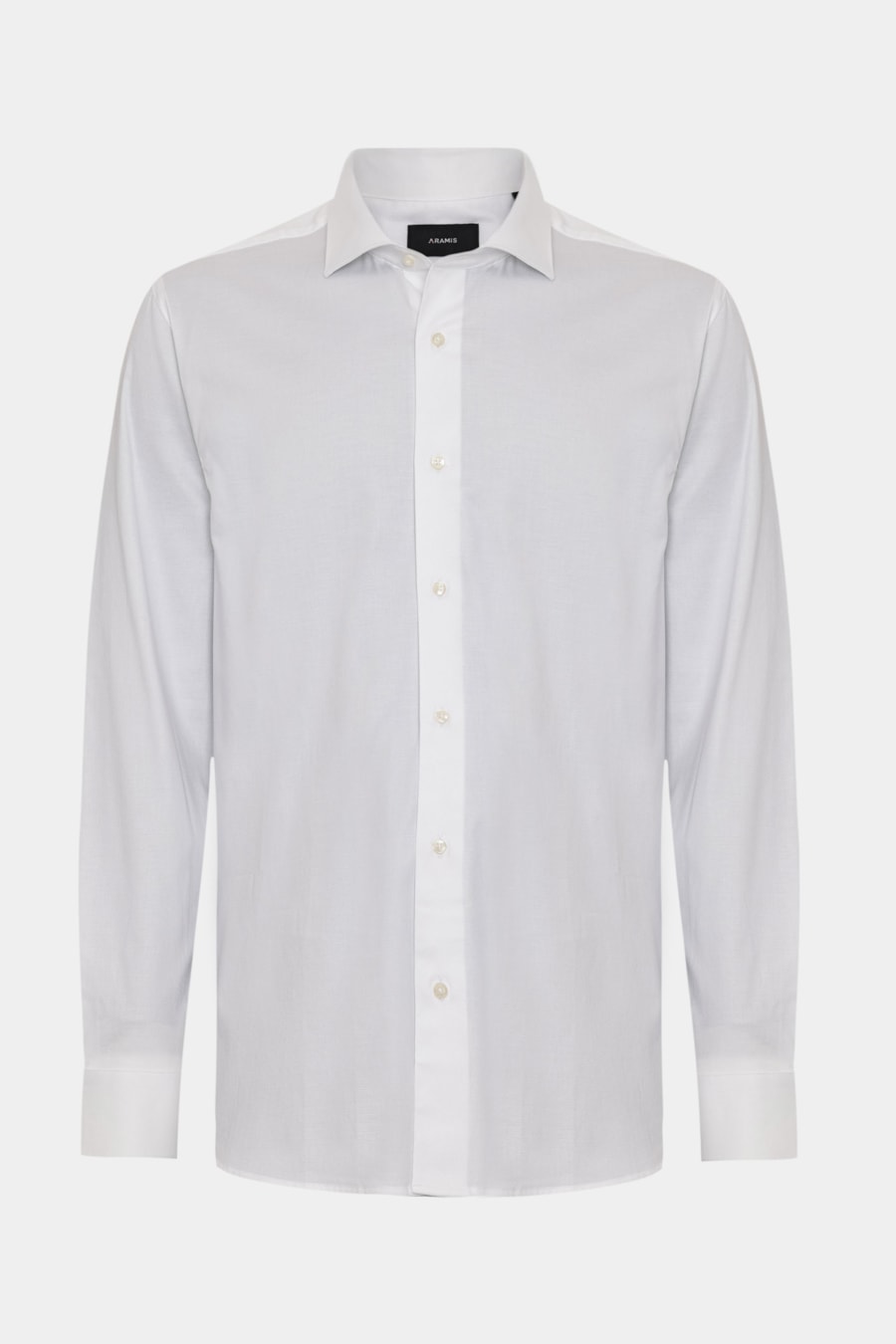 Camisa Manga Longa Social Regular Maquinetada Stretch Branco — foto 5 de 6