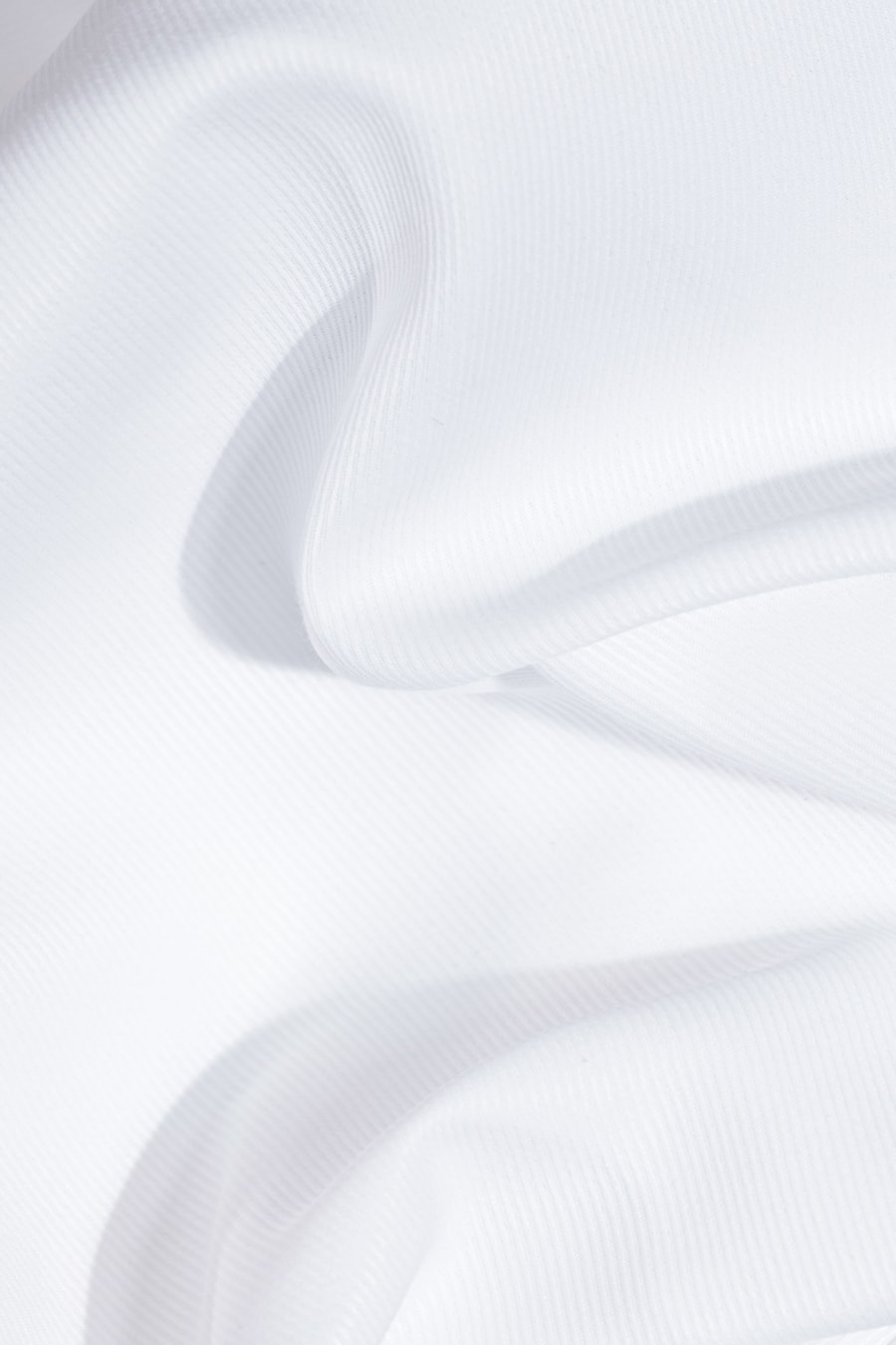 Camisa Manga Longa Social Regular Tricoline Maquinetada Branco — foto 5 de 5