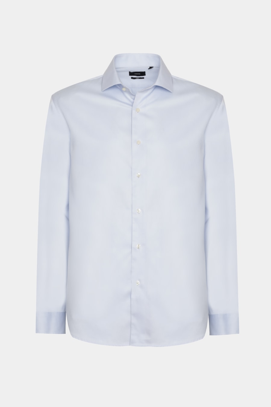 Camisa Manga Longa Social Wrinkle Free Azul Claro — foto 5 de 6