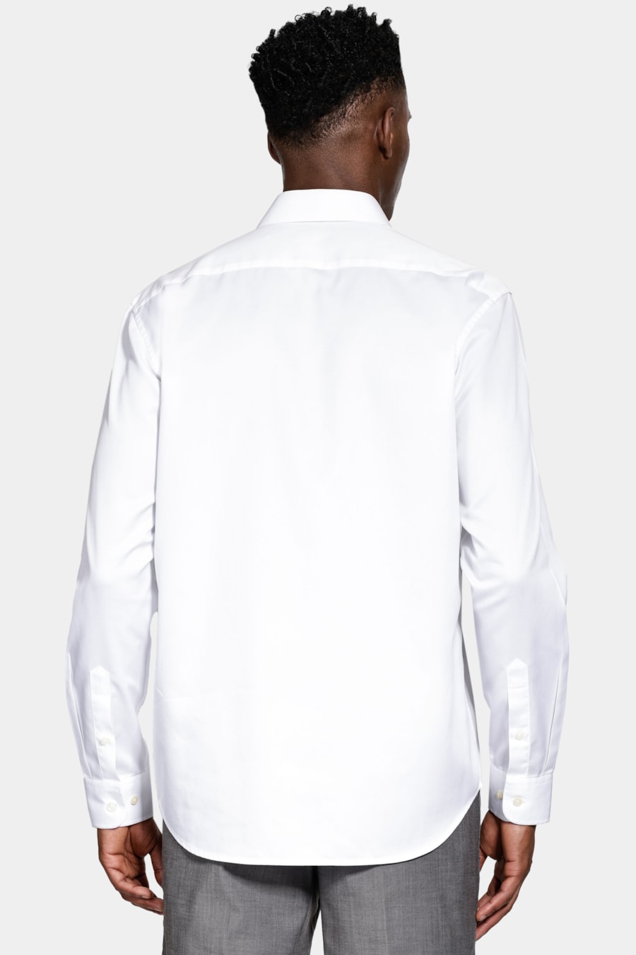 Camisa Manga Longa Social Wrinkle Free Branco — foto 4 de 6