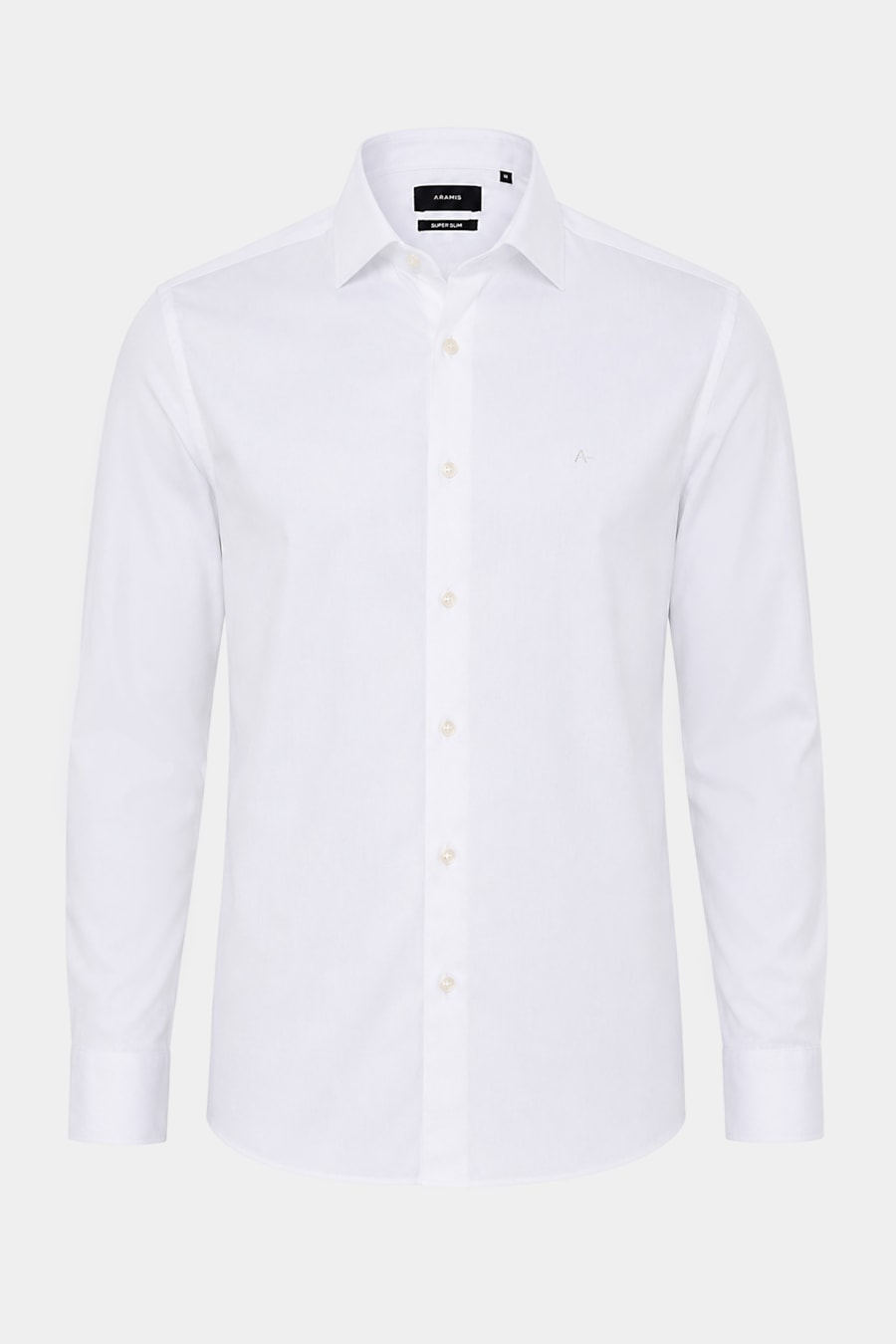 Camisa Manga Longa Super Slim Cetim St Hudson 2 Branco — foto 5 de 6