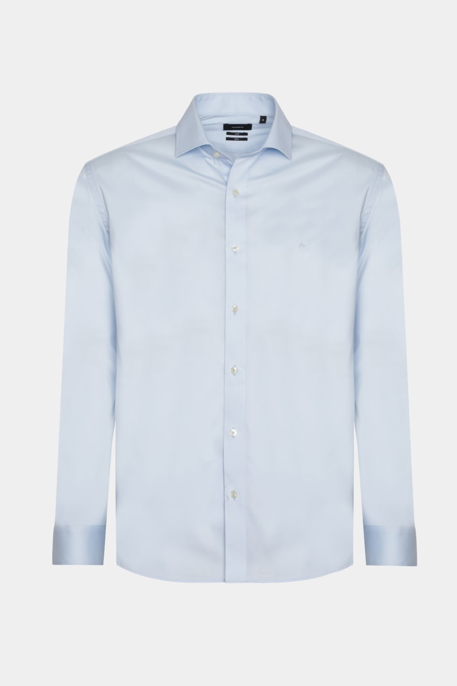 Camisa Manga Longa Tech Cotton Blend Azul Claro — foto 5 de 5