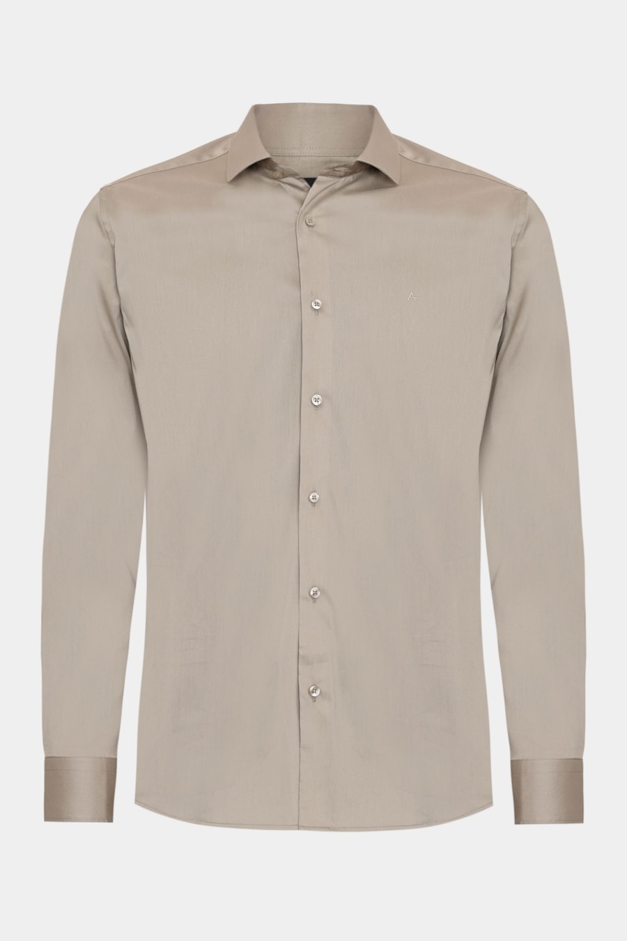 Camisa Manga Longa Tech Cotton Blend Caqui — foto 5 de 6