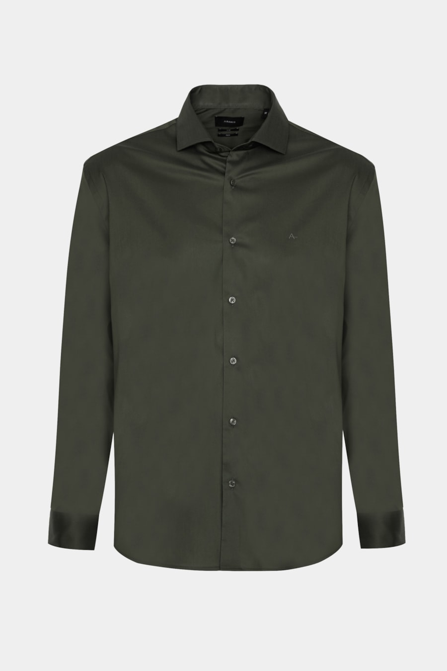 Camisa Manga Longa Tech Cotton Blend Verde — foto 5 de 6