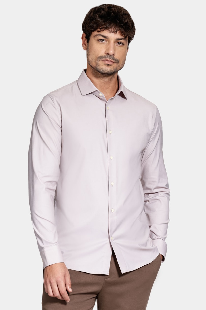 Camisa Manga Longa Tech Flex Sarja Canela