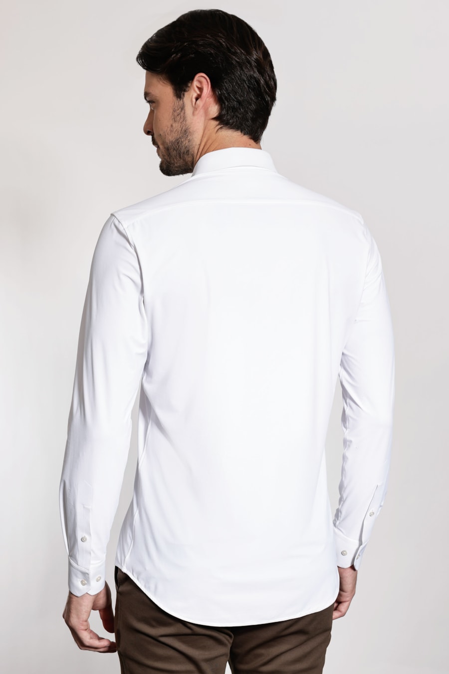 Camisa Manga Longa Texturada Bonded Algodao — foto 4 de 5