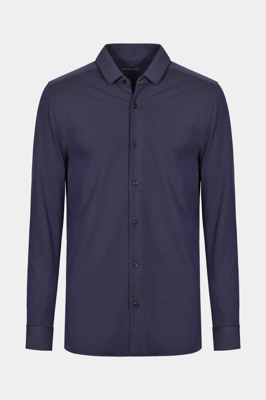 Camisa Manga Longa Total Soft Marinho Com Preto