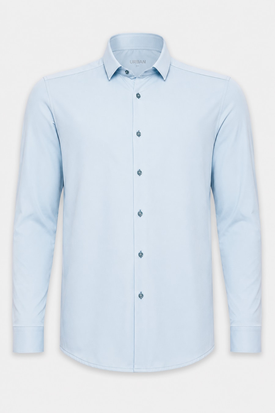 Camisa Manga Longa Twill Tech Azul Claro — foto 4 de 5