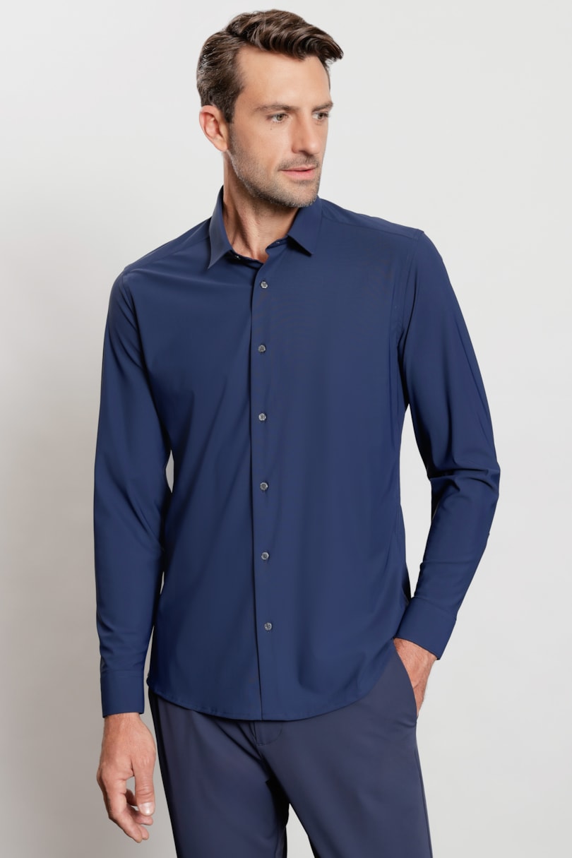 Camisa Manga Longa Urban Fresh Azul Marinho