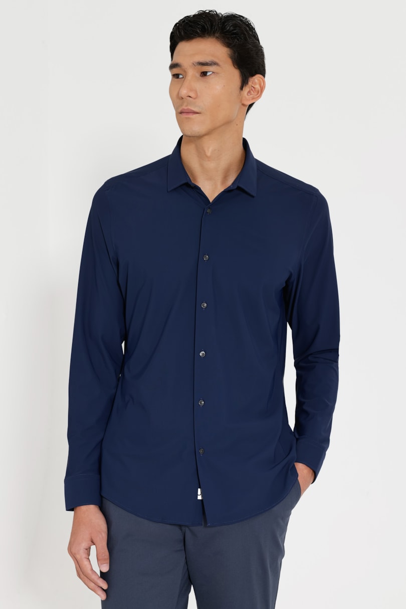 Camisa Manga Longa Urban Fresh Marinho
