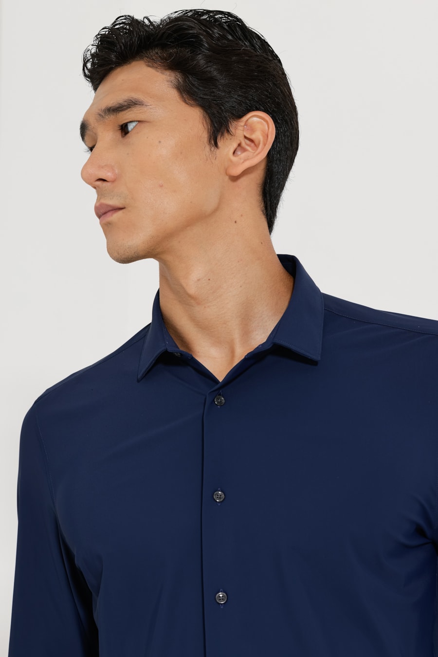 Camisa Manga Longa Urban Fresh Marinho — foto 3 de 5