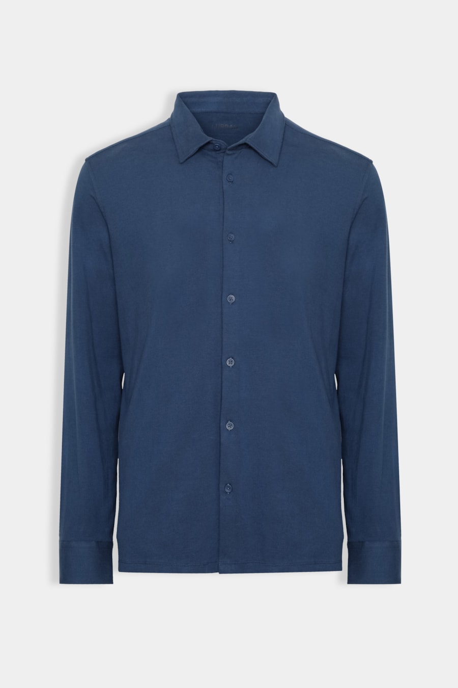 Camisa Manga Longa Urban Velvet Azul Royal — foto 5 de 5