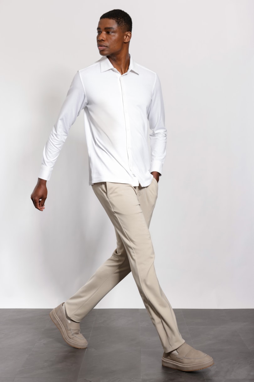Camisa Manga Longa Urban Velvet Off White