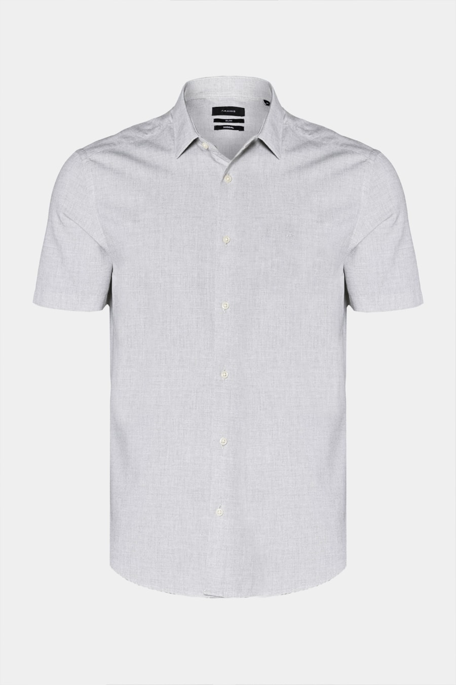Camisa Marca Curta Slim Algodao Modal Boa Vista Verde Pistache — foto 5 de 6