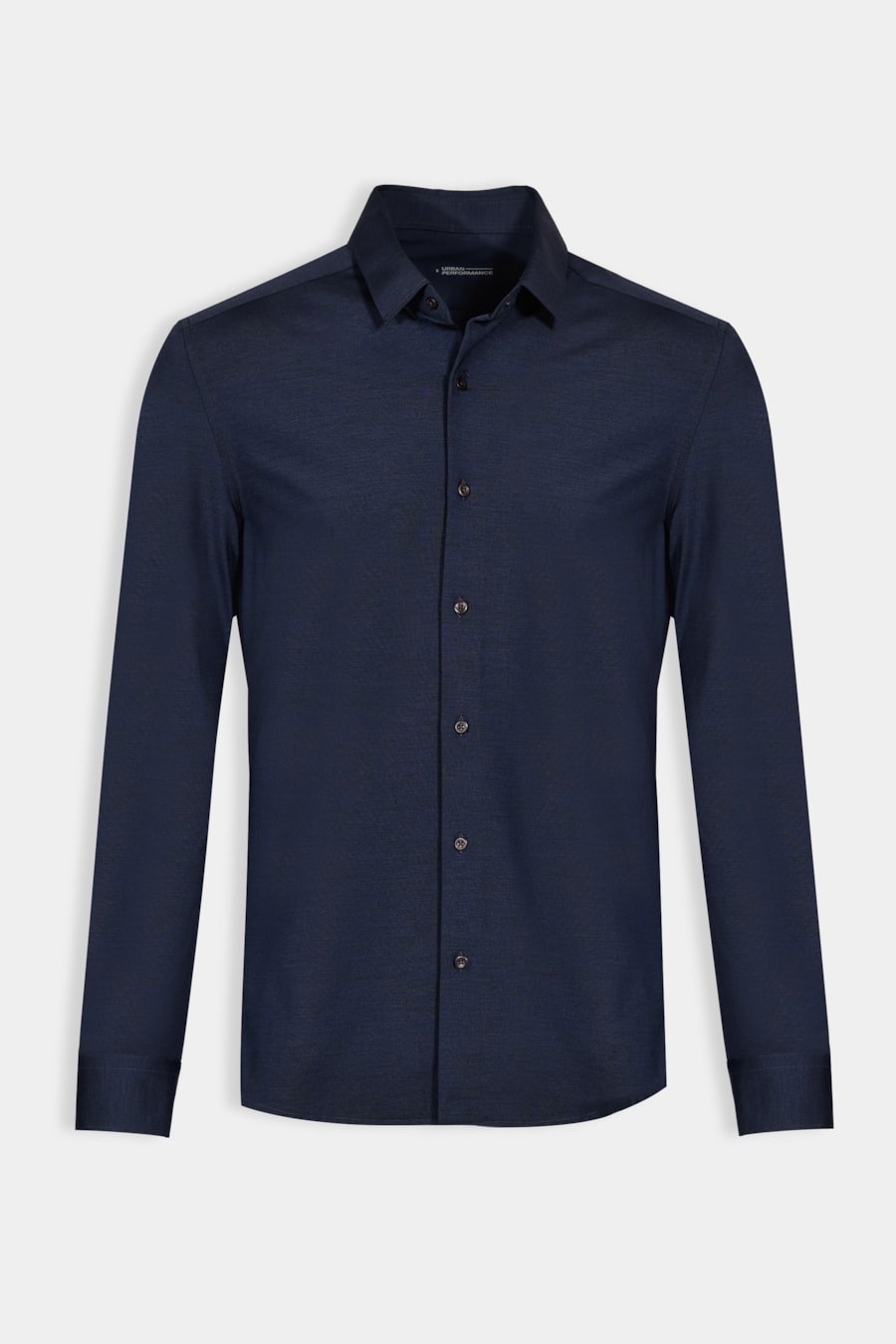 Camisa Melange Manga Longa Marinho — foto 6 de 6