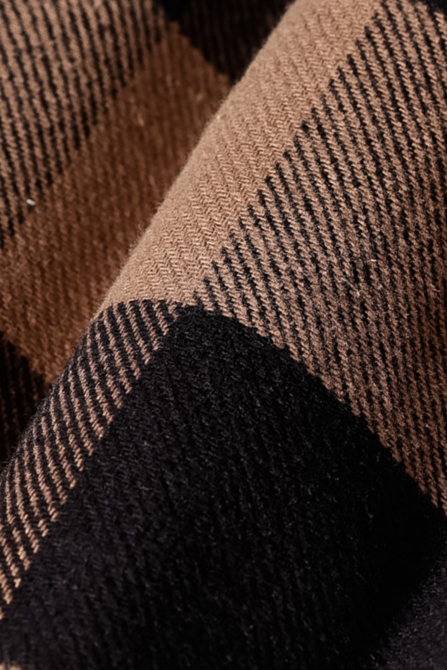 Camisa Overshirt Maxi Xadrez Castor C/ Preto — foto 6 de 6
