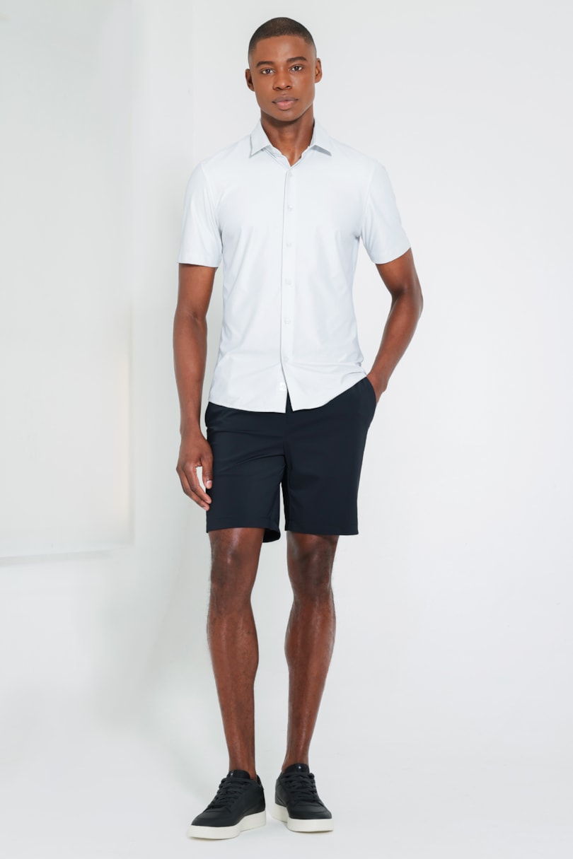Camisa Piquet Biodegradável Manga Curta Gelo