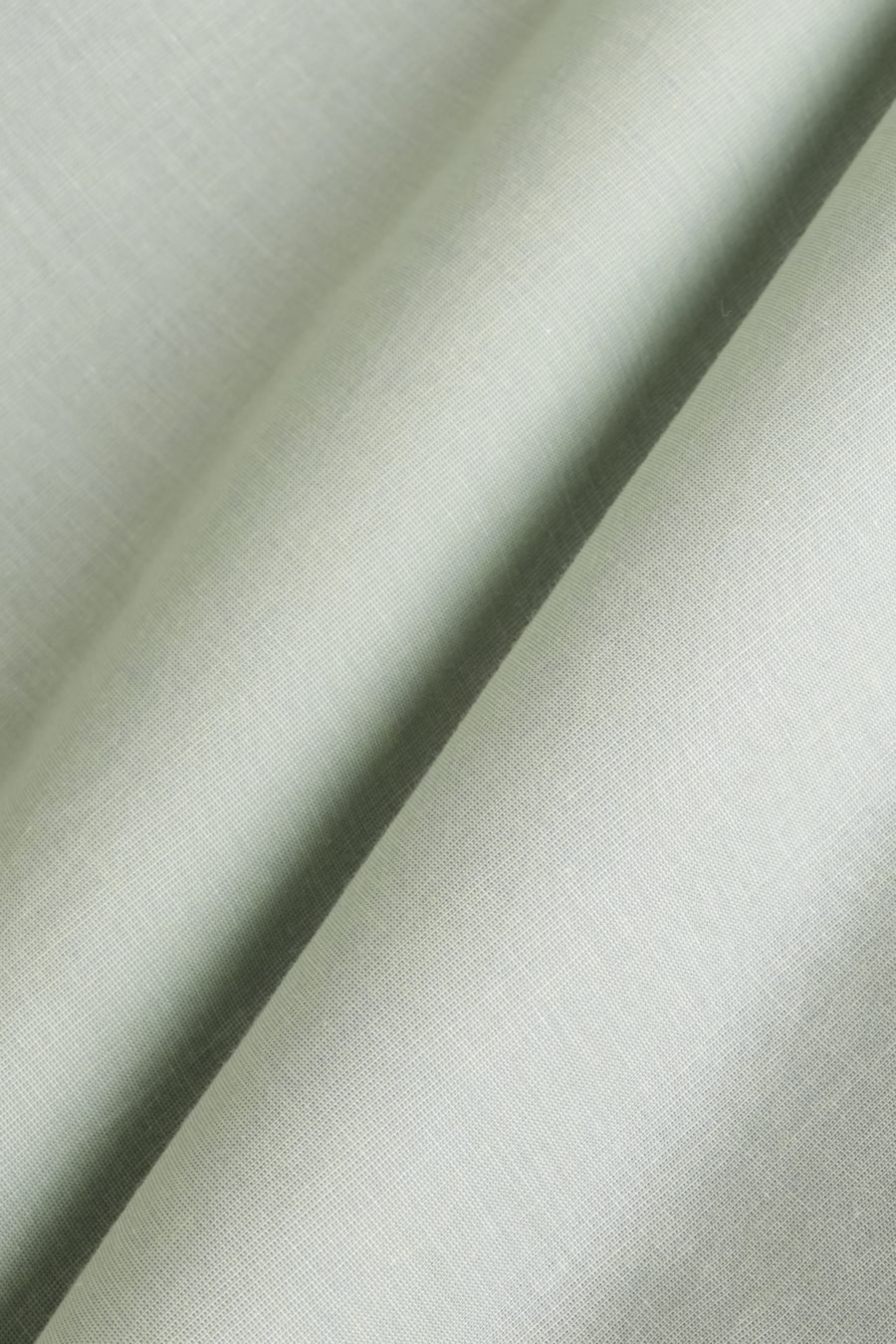 Camisa Regilar Algodão Manga Longa Fil a Fil Verde Claro — foto 2 de 2