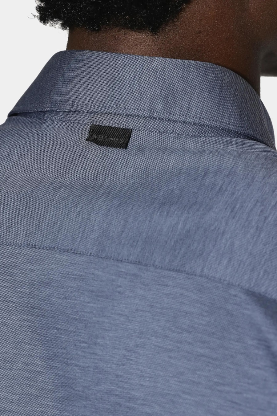 Camisa Regular Algodão Easy Care Azul Indigo — foto 5 de 8