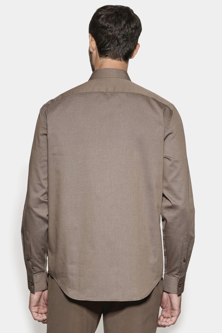 Camisa Regular Algodão Egípcio Fio 50 Castor — foto 5 de 7