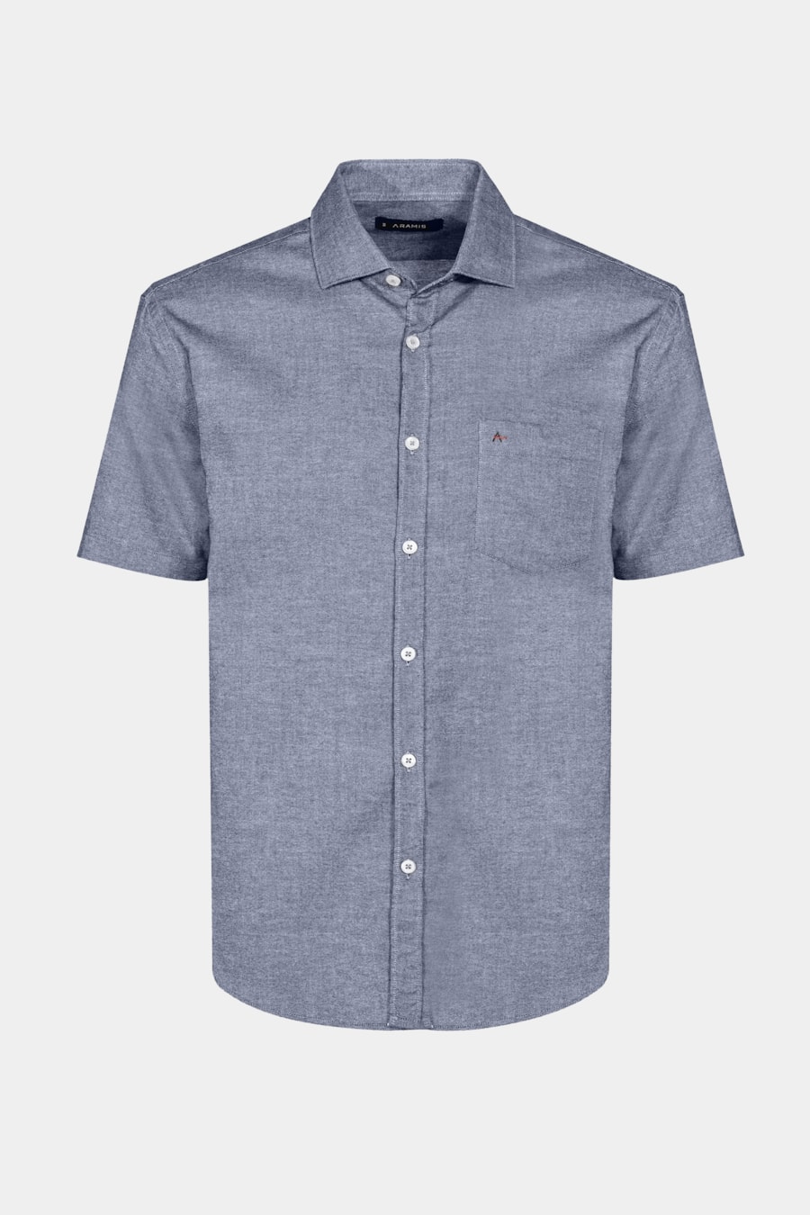 Camisa Regular Bolso Colors Azul Escuro — foto 6 de 6