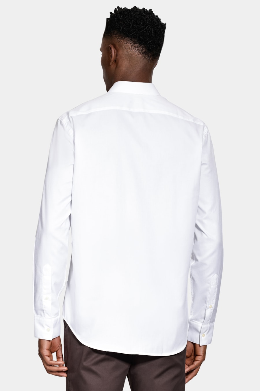 Camisa Regular Fio 100 Egípcio Branco — foto 4 de 6