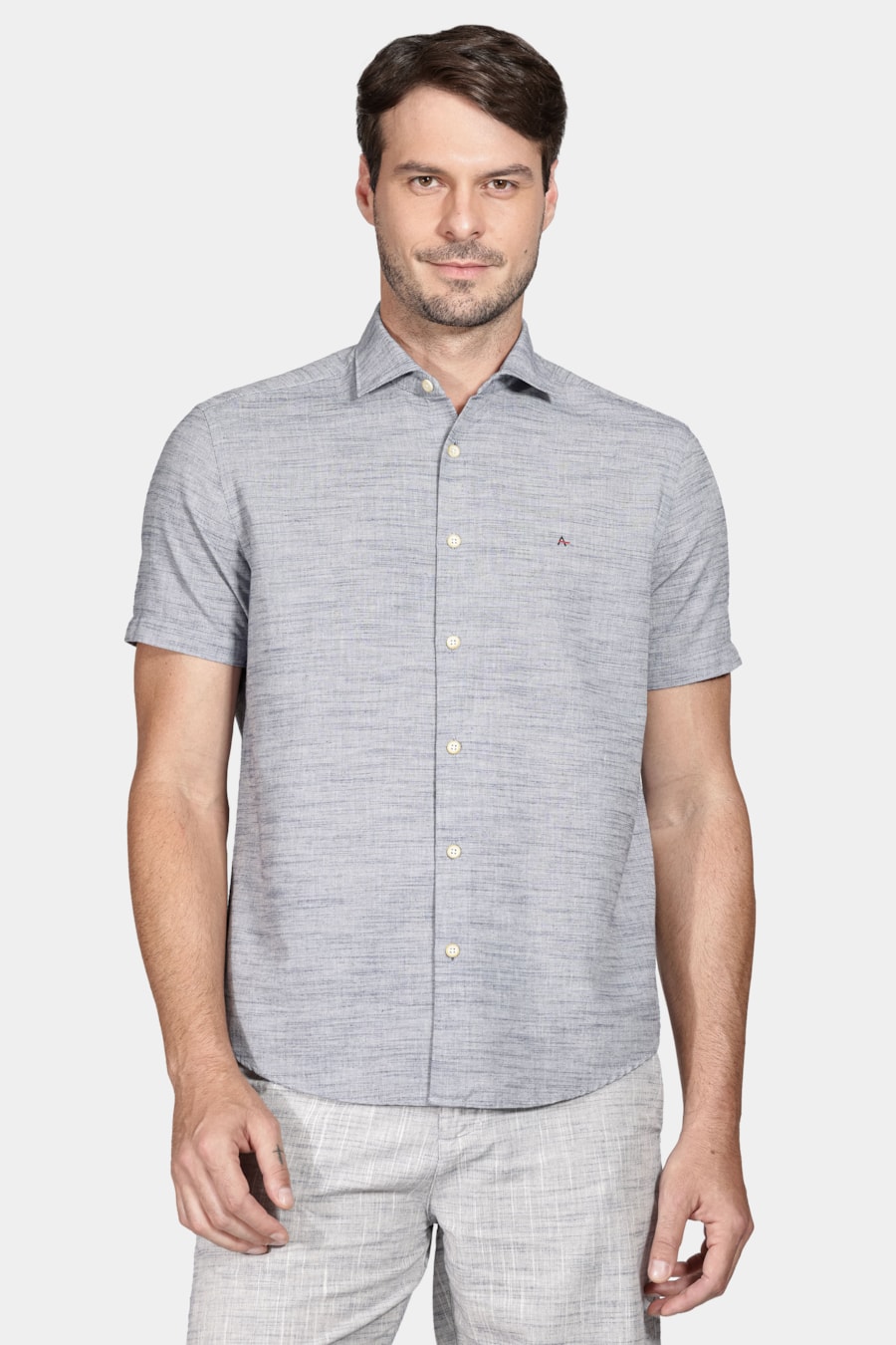 Camisa Regular Flame Marinho — foto 1 de 6