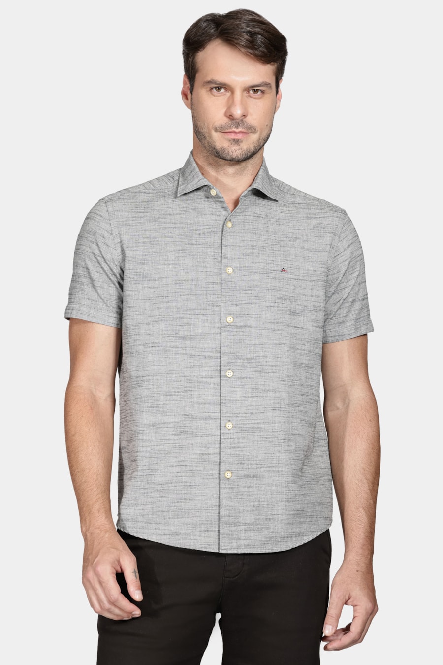 Camisa Regular Flame Preto — foto 1 de 6