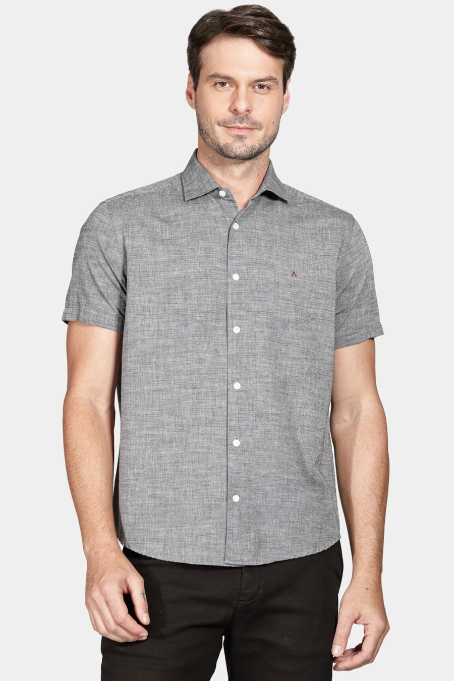 Camisa Regular Flame Preto — foto 1 de 6