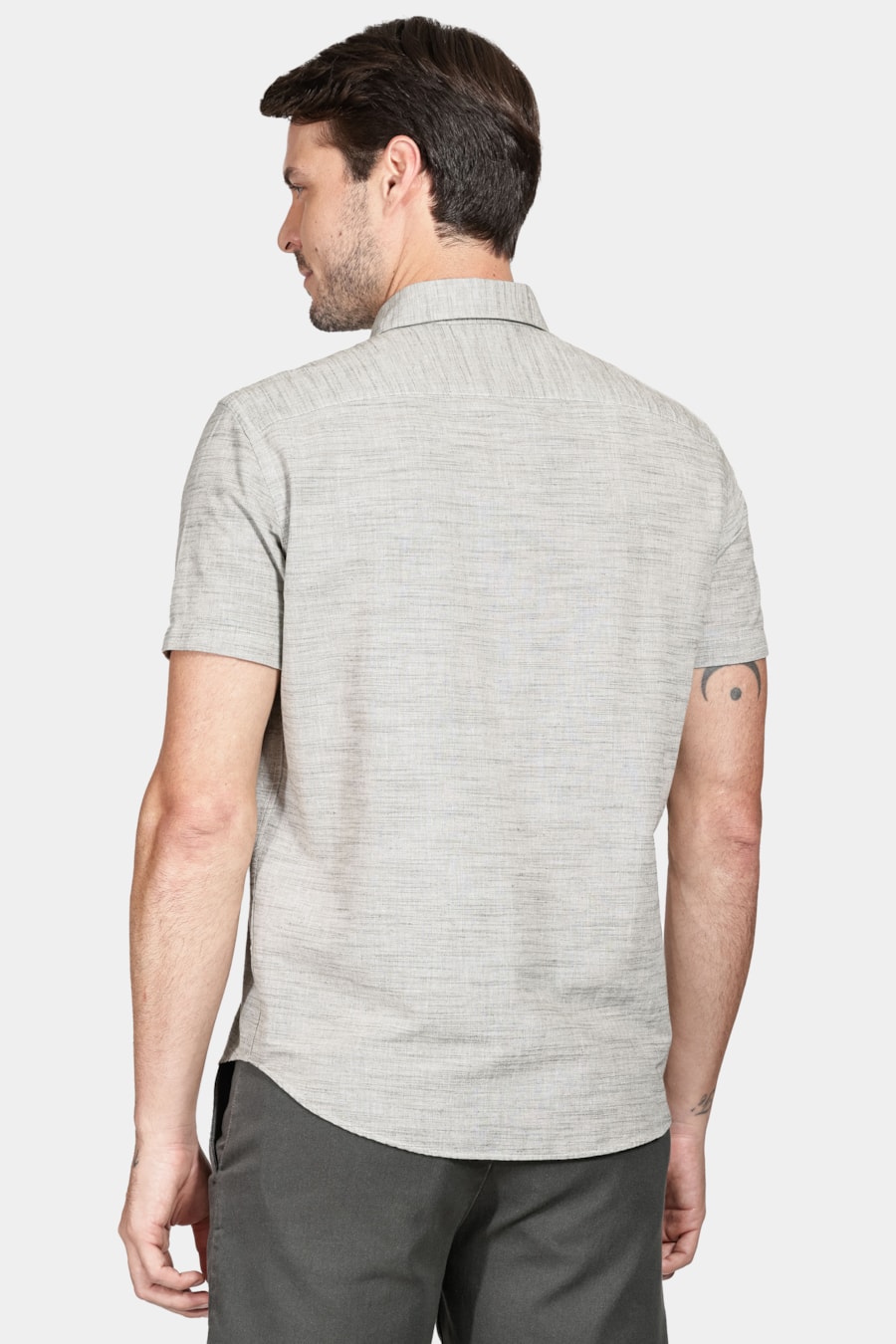 Camisa Regular Flame Verde Militar — foto 4 de 6