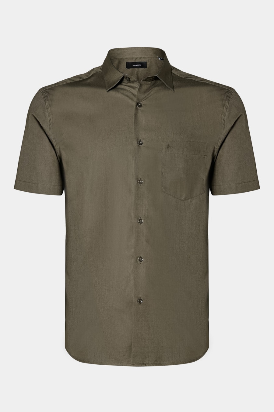 Camisa Regular Manga Curta Algodão Damero Militar 117 — foto 1 de 2