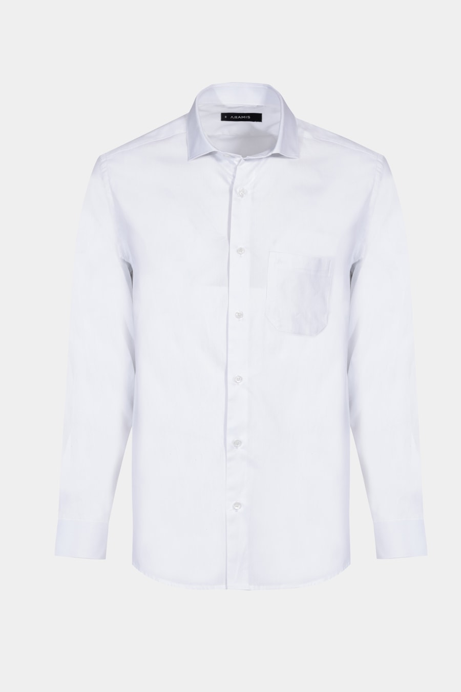 Camisa Regular Maquinetada Listrada Branco — foto 6 de 6