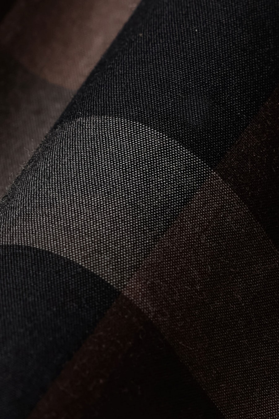 Camisa Regular Maxi Xadrez Café Com Preto — foto 7 de 7