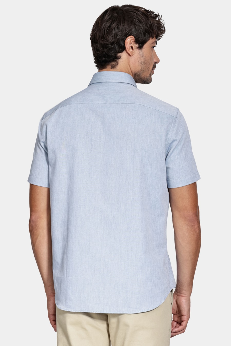 Camisa Regular Nature Line Azul — foto 4 de 6