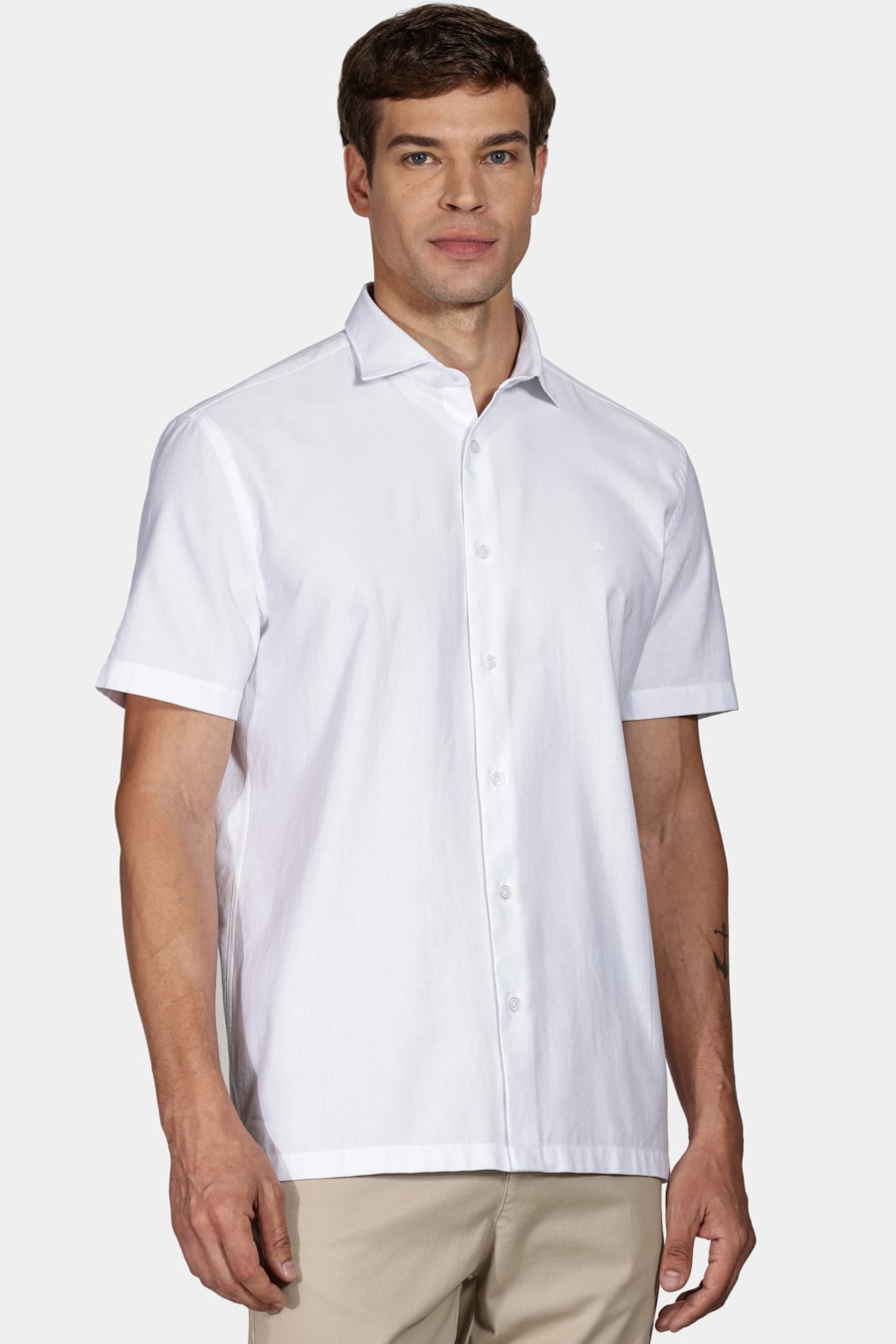 Camisa Regular Nature Line Branco — foto 1 de 6